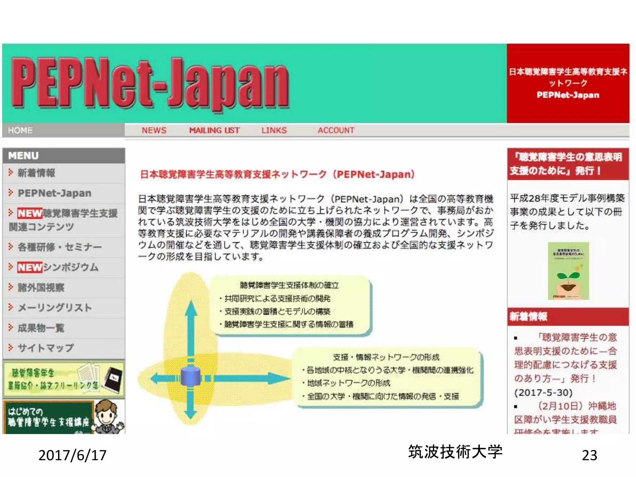 2017/6/17 23筑波技術大学
 