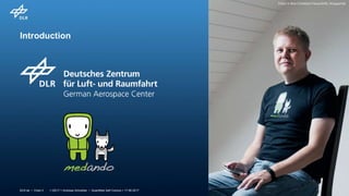 > QS17 > Andreas Schreiber • Quantified Self Comics > 17.06.2017DLR.de • Chart 2
Introduction
Foto: © Ann Christine Freuwörth, Wuppertal
 