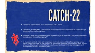 catch 22 definition example