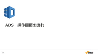 ADS 操作画面の流れ
38
 