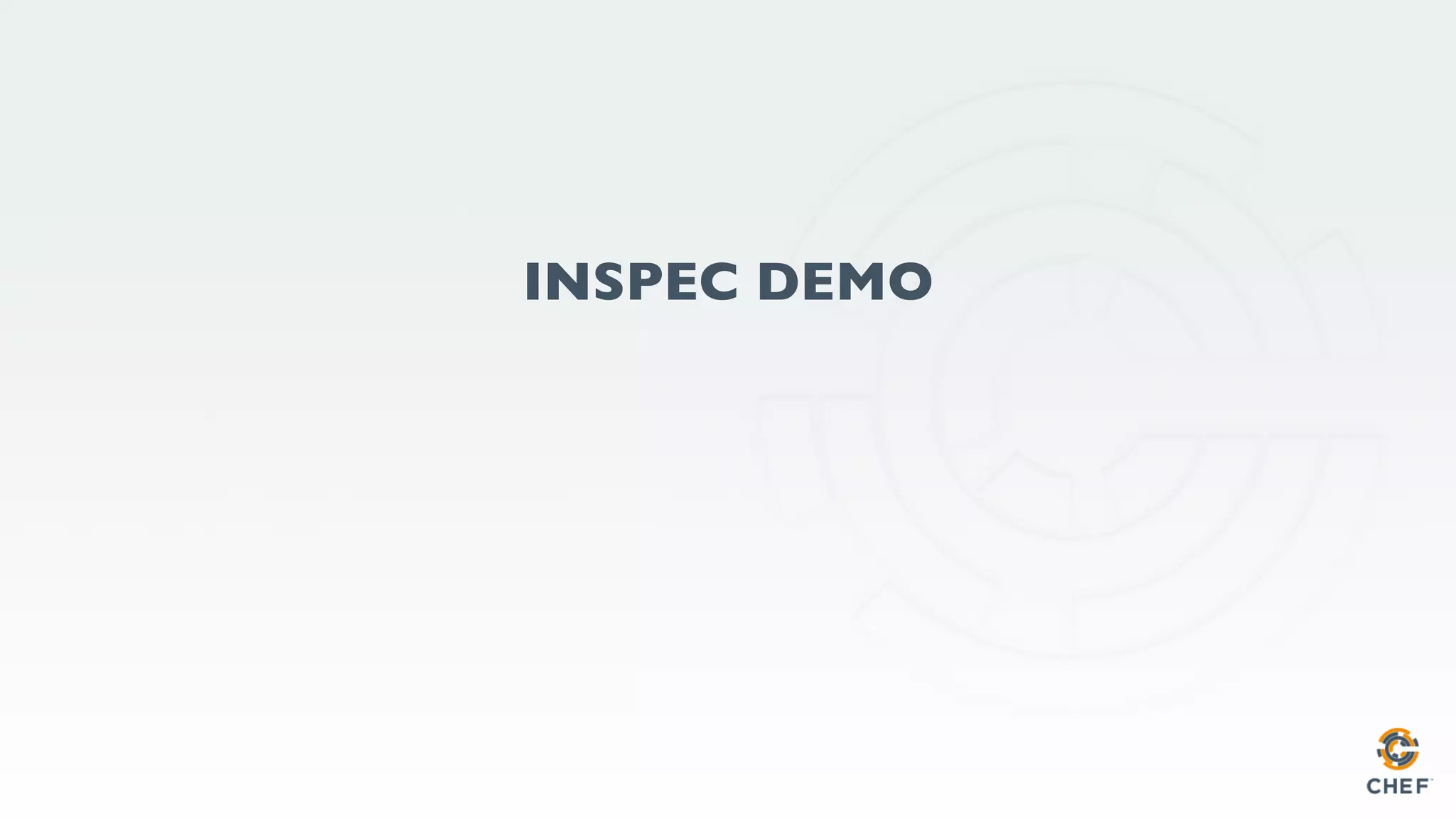INSPEC DEMO
 