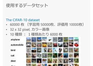 The CIFAR-10 dataset
 