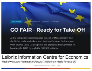 EUDAT	Summer	School,	3-7	July	2017,	Crete
 