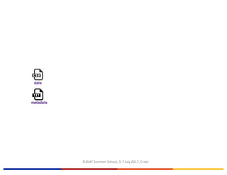 EUDAT	Summer	School,	3-7	July	2017,	Crete
 