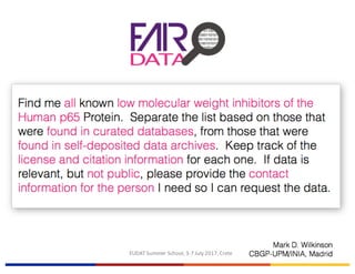 EUDAT	Summer	School,	3-7	July	2017,	Crete
 