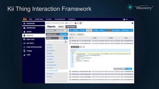 Kii Thing Interaction Framework
 