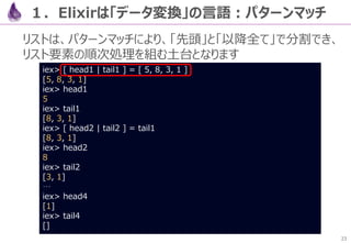 23
３．応用：Qiita API以外のJSONパース
 