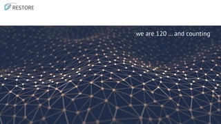 we are 120 … and counting
 