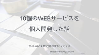 10 WEB  
 
 
 
 
2017-07-29 30 PORT
presented by @yuzutas0 
https://www.pexels.com/photo/arts-build-close-up-commerce-273230/
 