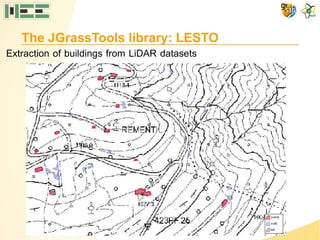 The JGrassTools library: LESTO
Extraction of buildings from LiDAR datasets
 