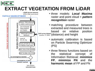 Application of a pattern recognition algorithm for single tree ...