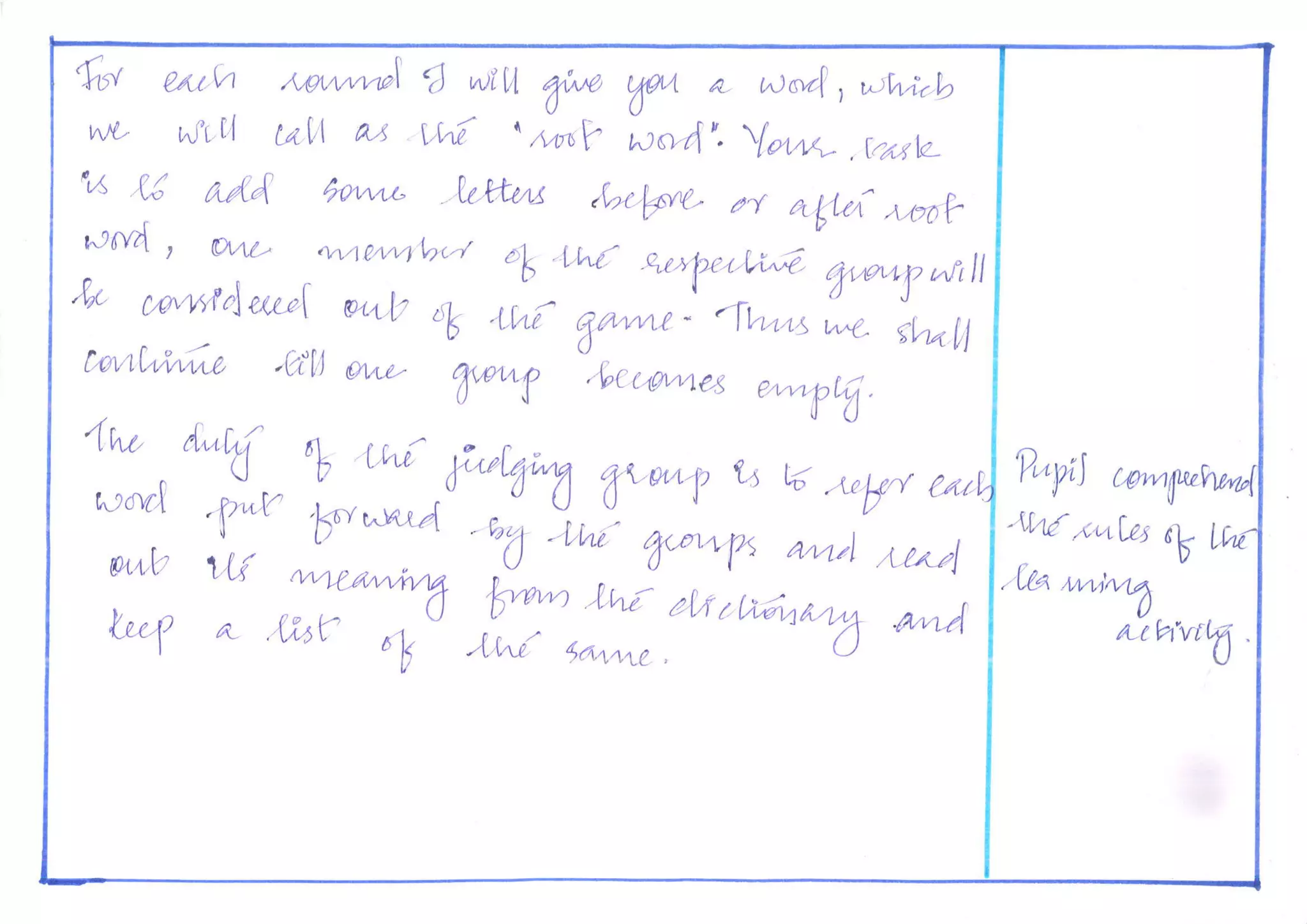 Innovative Lesson Template