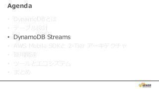 AWS Black Belt Online Seminar 2017 Amazon DynamoDB 