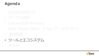 AWS Black Belt Online Seminar 2017 Amazon DynamoDB 