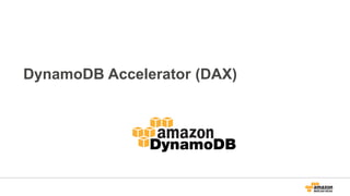 DynamoDB Accelerator (DAX)
 