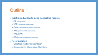 Introduction to Deep Generative Models | PDF