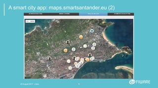 6
A smart city app: maps.smartsantander.eu (2)
20 August 2017 - Cairo
 
