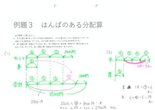 小4下 算数 第3回分配算