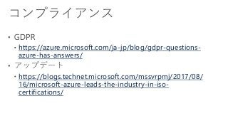https://azure.microsoft.com/ja-jp/blog/secure-transfer-
required-is-available-in-azure-storage-account/
https://azure.micr...