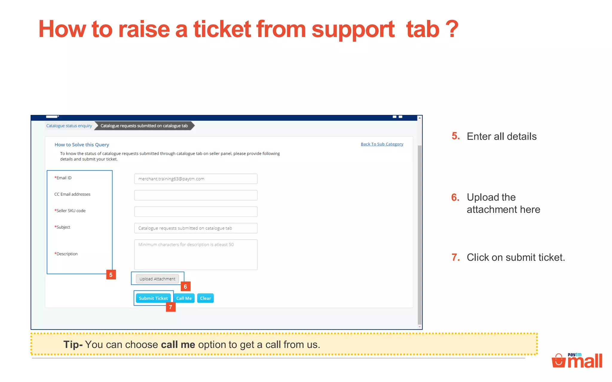 Seller support tab | PDF | Technology & Computing