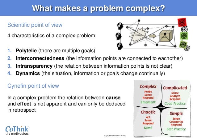 Complex Problem Solving and Big Data Analytics