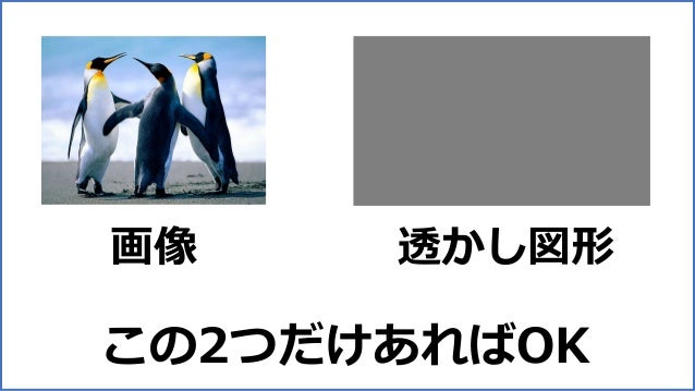 3ステップで簡単 透かし画像の作り方 3ステップで簡単 透かし画像の作り方