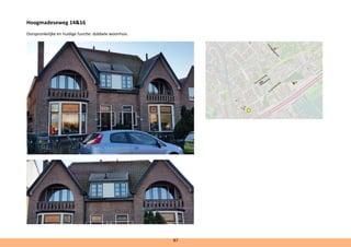 Hoogmadeseweg 14&16
Oorspronkelijke en huidige functie: dubbele woonhuis.
87
 