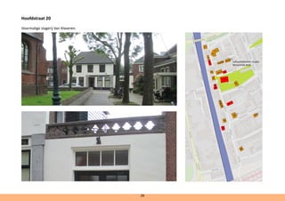 Hoofdstraat 20
Voormalige slagerij Van Klaveren.
28
cultuurhistorisch cluster
Hervormde Kerk
 