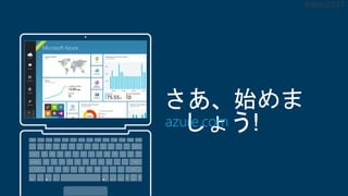 さあ、始めま
しょう!azure.com
 