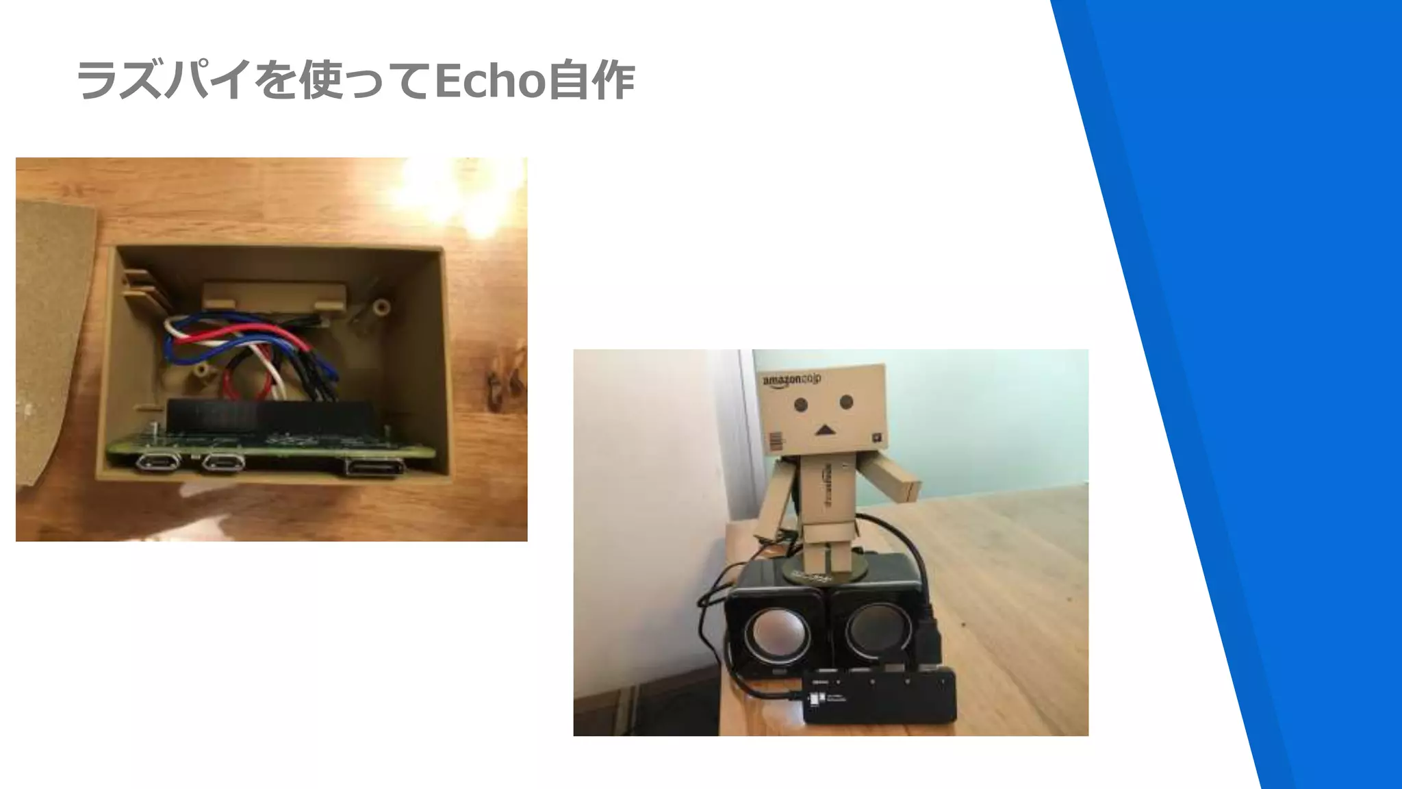 ラズパイを使ってEcho自作
 