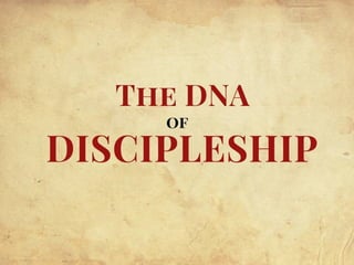 RHBC 353: Discipleship From Theory To Practice