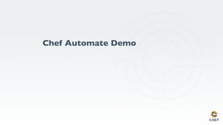 Chef Automate Demo
 