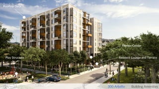 300 Arballo Building Amenities
Resident Lounge and TerracePlay Structure
Rooftop Deck
Fitness Center
 
