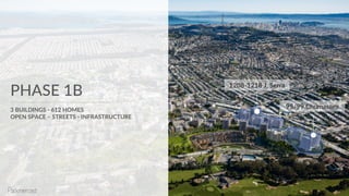 PHASE 1B
3 BUILDINGS - 612 HOMES
OPEN SPACE – STREETS - INFRASTRUCTURE
1208-1218 J. Serra
95/99 Chumasero
 