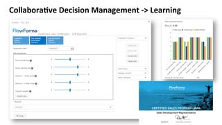 Collabora(ve	Decision	Management	->	Learning	
 