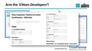 Underwri(en	by:	
Arm	the	‘Ci/zen	Developers’!	
 
