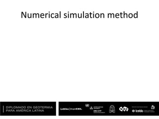 Numerical simulation method
 