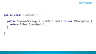 42
CsvReader
 