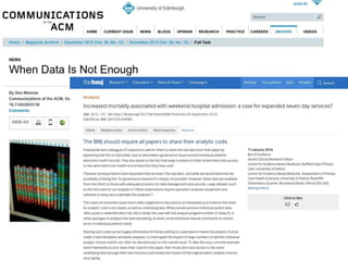 Software Sustainability Institute
www.software.ac.uk
T
 