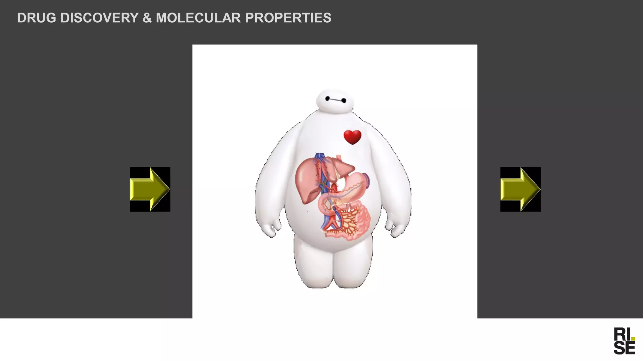 DRUG DISCOVERY & MOLECULAR PROPERTIES
TISSUE/ORGAN DISTRIBUTION
 