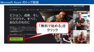 Microsoft Azure Υȥå׻
24
oϤʼ롹
å
 