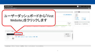 76
``åܩ`ɤ顸First
Website򥯥åޤ
 
