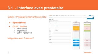 New bare-metal provisioning setup built around Collins | PDF