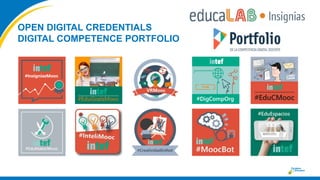 OPEN DIGITAL CREDENTIALS
DIGITAL COMPETENCE PORTFOLIO
 