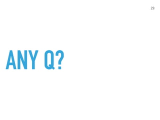 ANY Q?
29
 