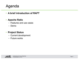 Apache Ratis - In Search of a Usable Raft Library | PDF