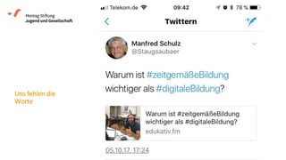 Uns fehlen die
Worte
 