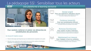 P. Tourron – Tous droits réservés
La pédagogie SSI : Sensibiliser tous les acteurs
 