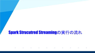Spark Strucutred Streamingの実行の流れ
 