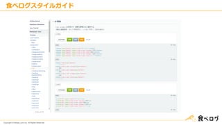 Copyright © Kakaku.com Inc. All Rights Reserved.
食べログスタイルガイド
 